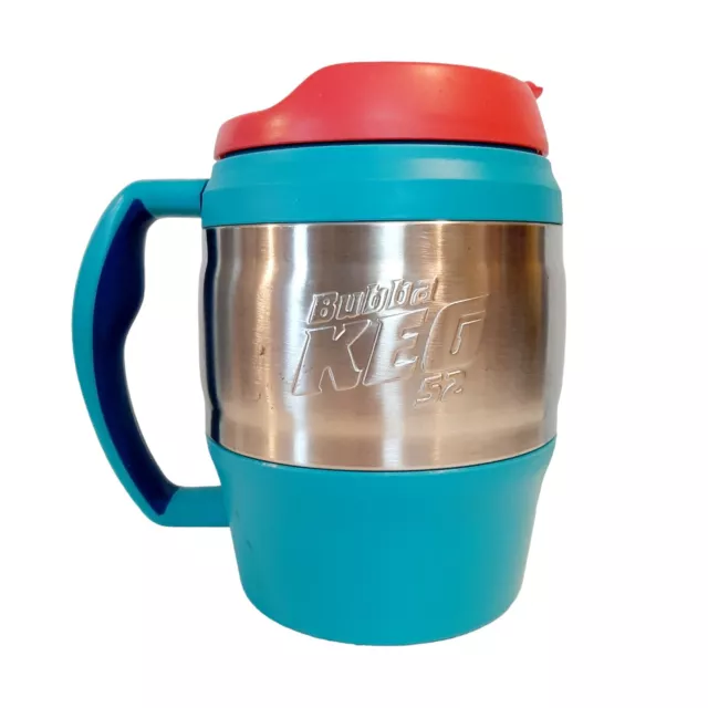 Classic Big Bubba Insulated Mug Embossed Logo 52 Oz Travel Coffee Cup Keg Shape
