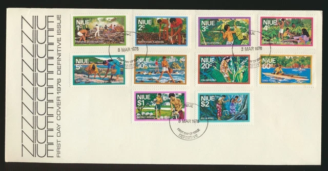 Niue Brief FDC mit attraktive Südsee Frankatur