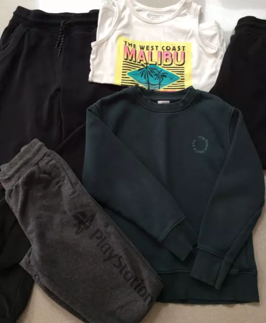 Bundle of Boys Clothes Zara Primark Next Age 9 Marvel Playstation Tops Joggers