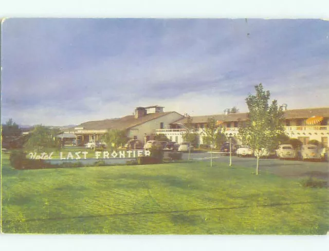 Unused Pre-1980 LAST FRONTIER CASINO HOTEL Las Vegas Nevada NV 60k cards hr3568