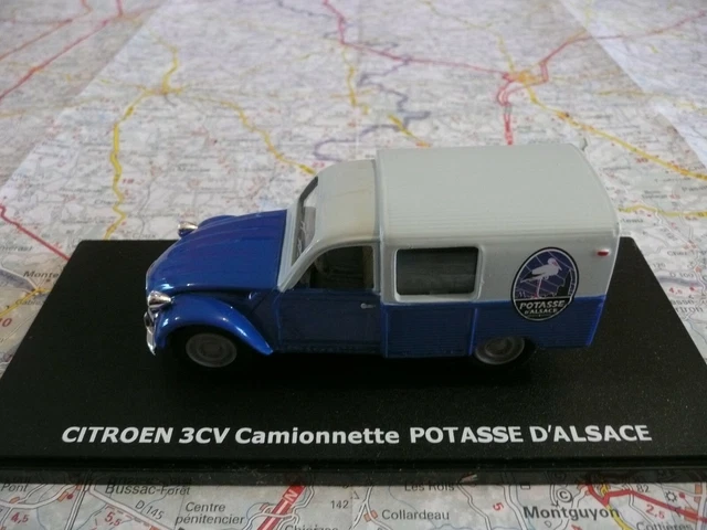 CITROËN 3 cv Camionnette Potasse d'Alsace Série Utilitaires Français ELIGOR 1/43