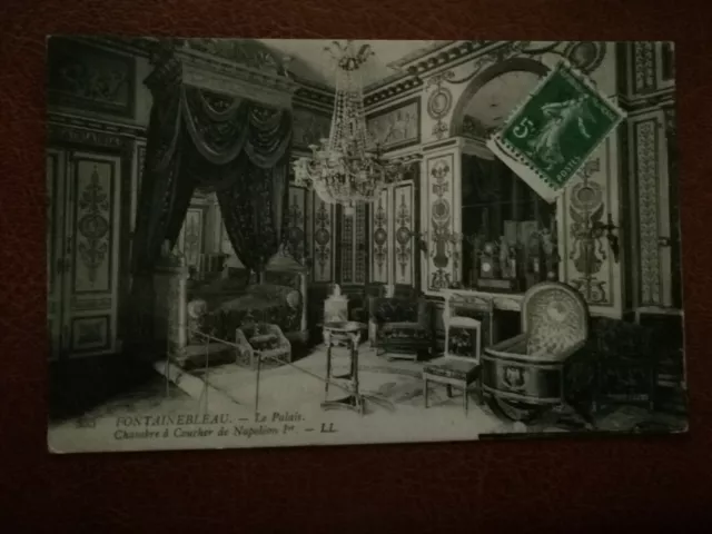 CPA - 77 - FONTAINEBLEAU - Le Palais - Chambre à coucher de Napoléon 1er