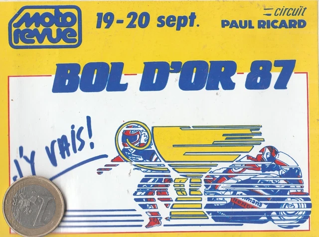 Paul Ricard Circuit Sticker 1974