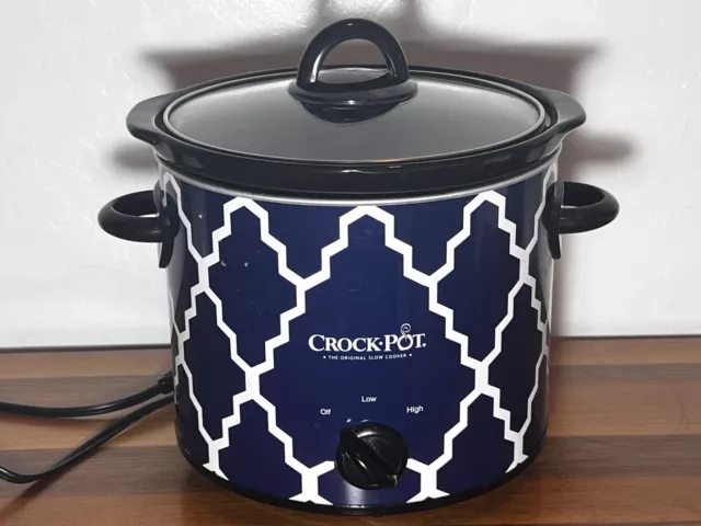 NEW INNER CROCK - Crockpot Classic Slow Cooker 4 Quart Round Model  SCR-400SP