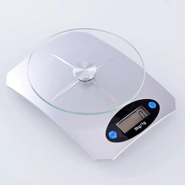 Digital ABS Glass Food Precise Graduation Kitchen Scale Weight for Cooking