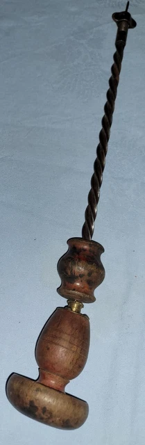 Chignole ancienne avec ses mèches