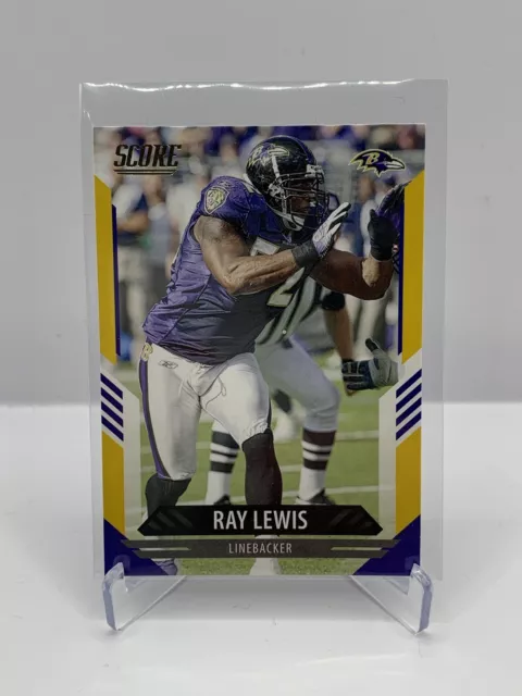 2021 Panini NFL Score Football  Ray Lewis #93 Gold Ravens