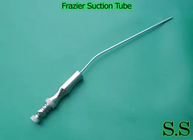 3-Frazier Suction Tube 7,8,9 Fr Ent Surgical Veterinary