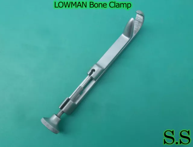 Brand New Lambert-Lowman Bone Clamp 5" Single Prong Jaws Surgical Instruments