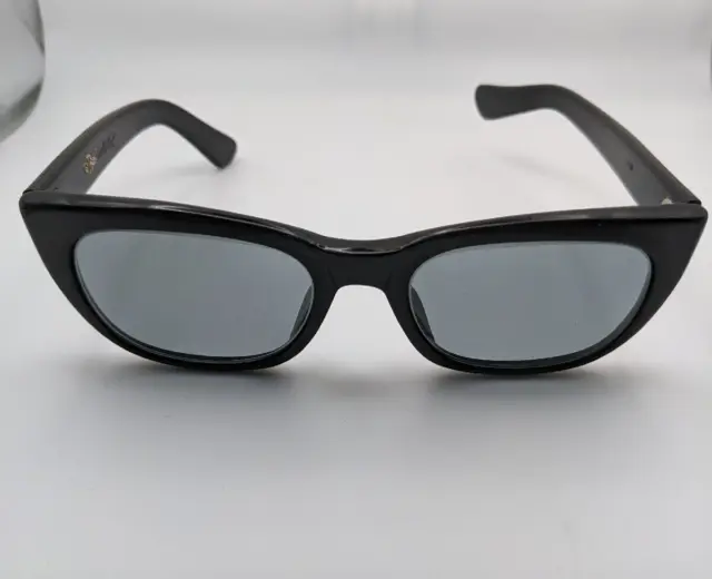 Vtg Bushnell Sunglasses FOR REPAIR Polarized Lens Japan Bob Dylan Wayfarer Style