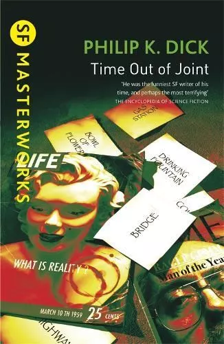 SF Masterworks: Time Out Of Joint Like New Book, Philip K. Dick,