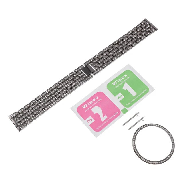 regarder les bracelets en chaîne en métal Ensemble De Sangles Montre De Plongée