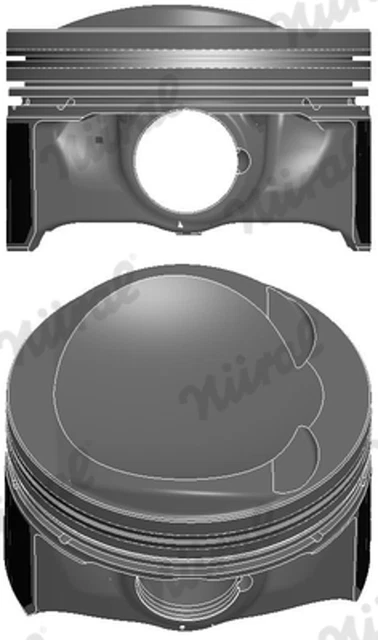 NÜRAL Kolben 87-443807-00 für VW PASSAT B7 362 B6 Variant 3C5 365 3C2 CC 357 358