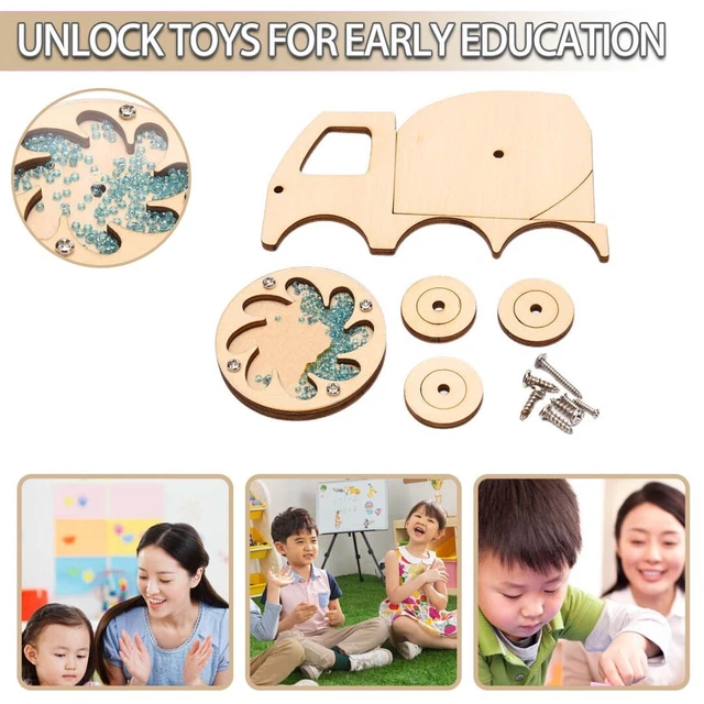 Busy Board DIY Model Toys Baby Montessori Sensory Activity Board K