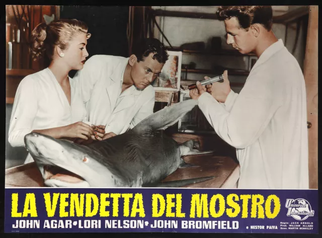 CINEMA-fotobusta LA VENDETTA DEL MOSTRO agar, nelson