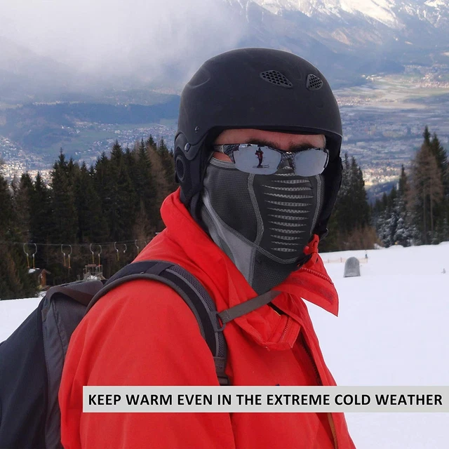 ROCKBROS Sturmhaube Winter Sturmmaske Balaclava Thermal Radsport Motorrad Ski 4