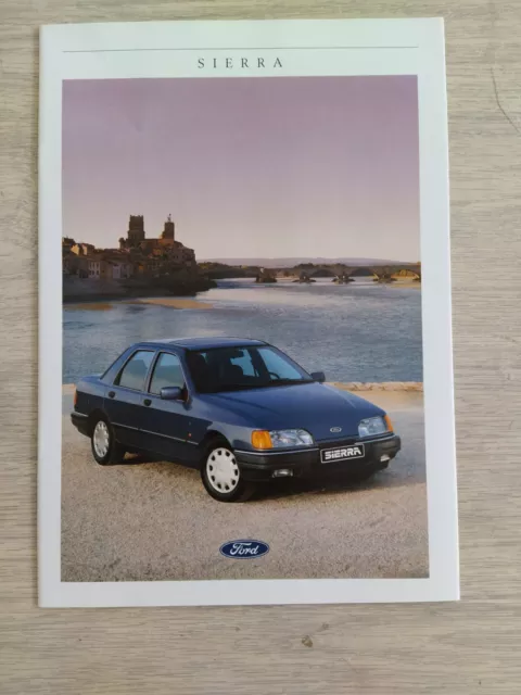 Catalogue gamme Ford Sierra de 1989 - Catalogue auto années 80