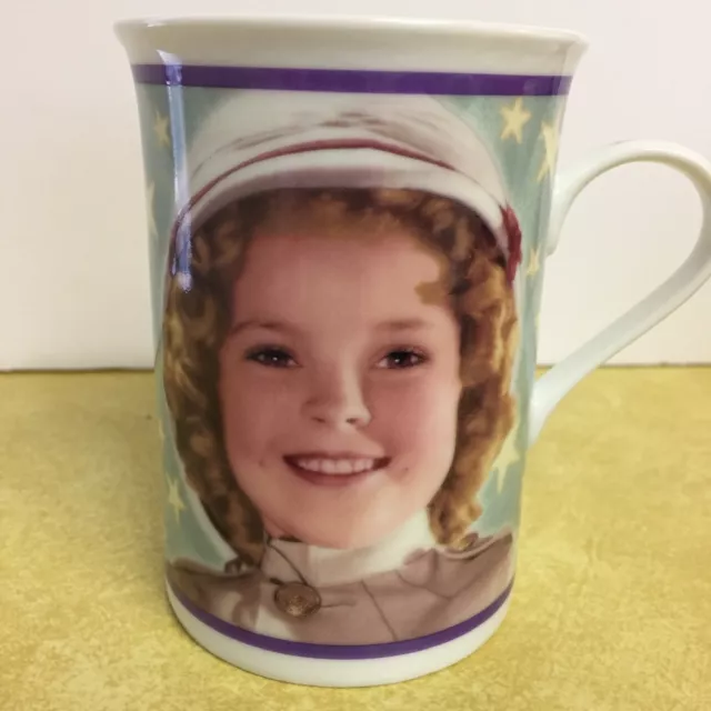 Shirley Temple Mug Danbury Mint 2002 from the movie Wee Willie Winnie in 1937