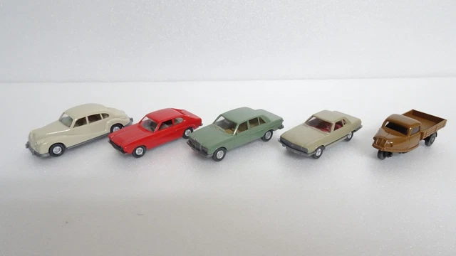 Wiking Märklin Lote De 8 Coches Volkswagen Peugeot Mercedes Wiking Märklin Lote De 8 Coches Volkswagen Peugeot Mercedes