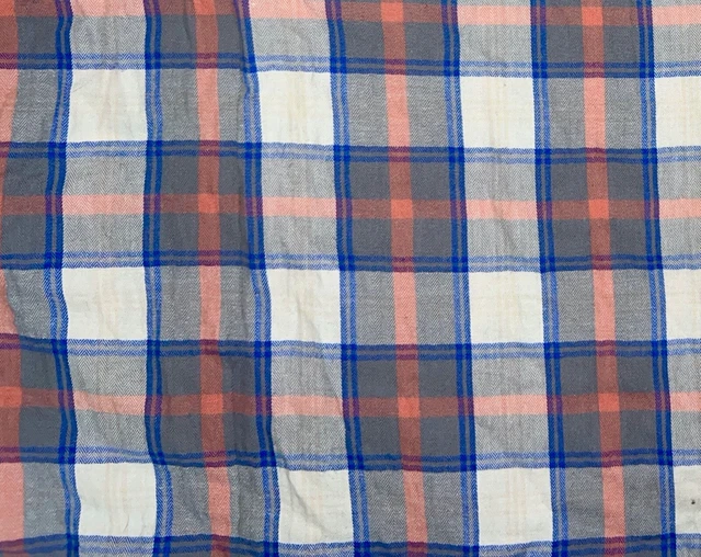 Old Navy top womens size large button up long sleeve plaid white classic fit