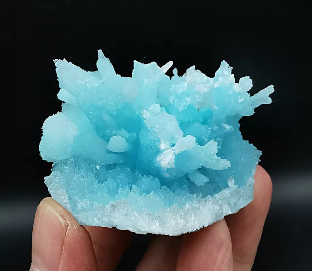 84g Natural Rare Blue Aragonite Mineral Specimen/China Yunnan