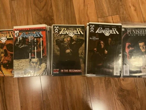 PUNISHER GARTH ENNIS HUGE RUN Marvel Knights MAX WAR ZONE 100+ Comics Bernthal!!