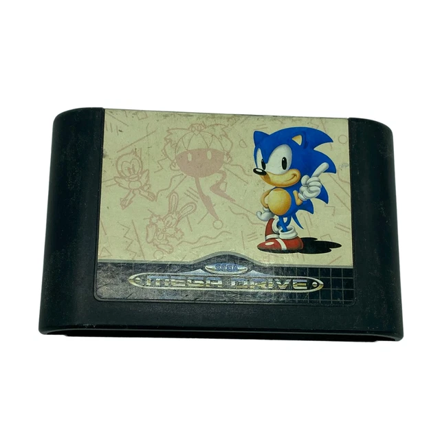 SONIC THE HEDGEHOG Sega Mega Drive game PAL £7.99 - PicClick UK