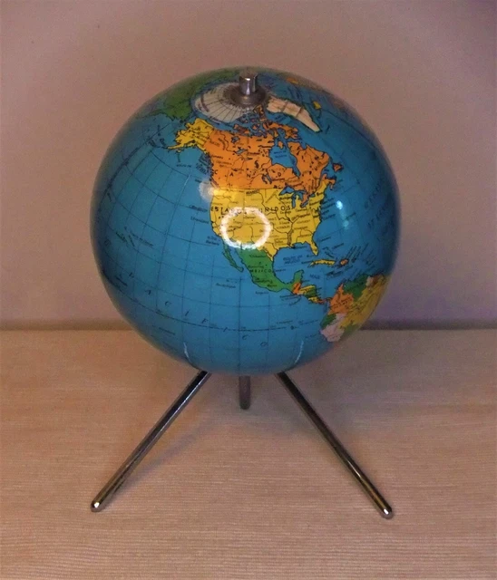 Bola Del Mundo, Globo Terráqueo Dalmau Carles Pla Vintage