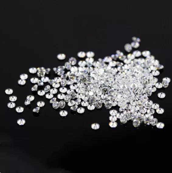 Naturel Diamant Blanc 1ct 0.8-2.9mm VS1 Rond Diamant Haute Qualité En Vrac 2