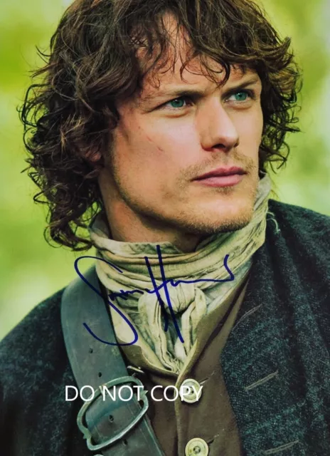 Sam Heughan 8 x10" (20x25 cm) Autographed Hand Signed Photo