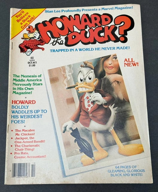 Howard The Duck #1 1979 Stan Lee Marvel Gene Colan Mike Golden Kidney Lady