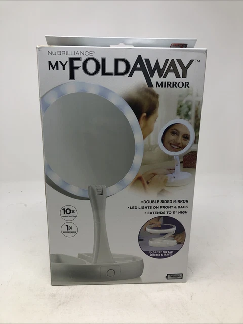 My Fold-Away Mirror The Lighted Double Sided Vanity Makeup Mirror, As Seen on TV