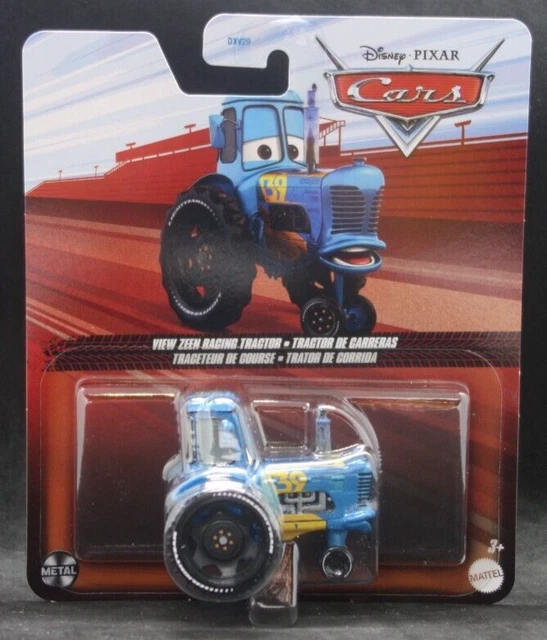 DISNEY PIXAR CARS View Zeen Racing Tractor diecast Mattel 24.99