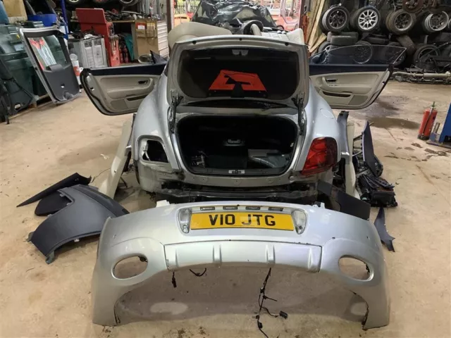 Bentley Continental GT Rear Bumper 2004 Year With Damage 2004