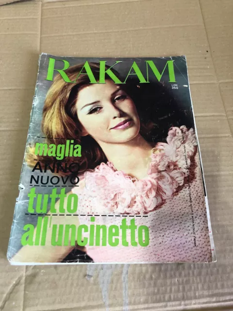 Magazine Rakam Monthly Of High Moda And Craft Wellington '60 Sewing January 1964