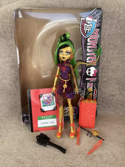 Monster High Jinafire Long Scaris City of Frights Doll With Box