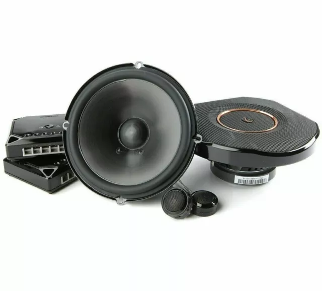 INFINITY REFERENCE REF 6530cx 6.5 INCH 2-WAY CAR AUDIO COMPONENT SPEAKER SYSTEM 3