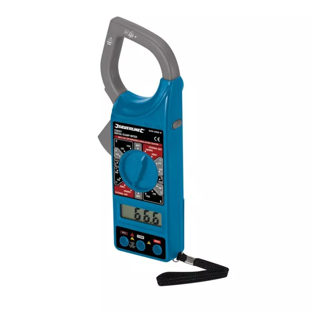 Silverline Digital Clamp Meter 1000A AC - 228541