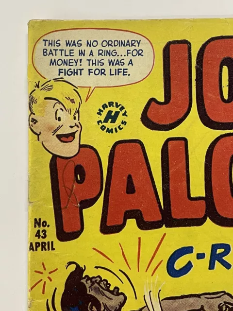 Joe Palooka; Vol 1 #43. April 1950. Harvey Comics. Vg-. Ham Fisher & Bob Powell! 2