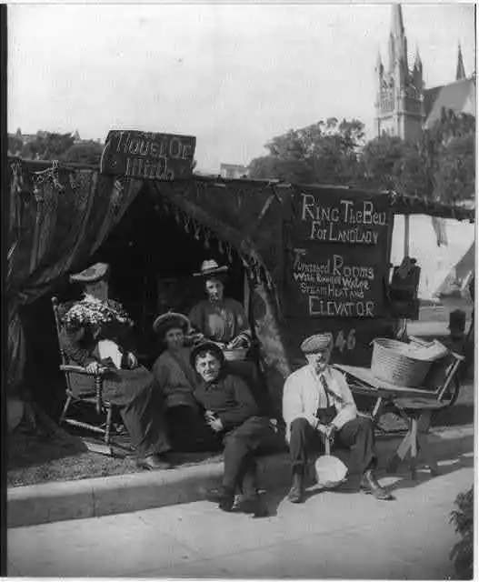 San Francisco Earthquake and Fire: House of Mirth Old Photo