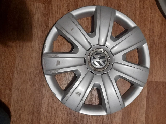 Vw  Polo Wheel Trim Hub Cap Wheel Cover, Genuine Vw Part, 14"