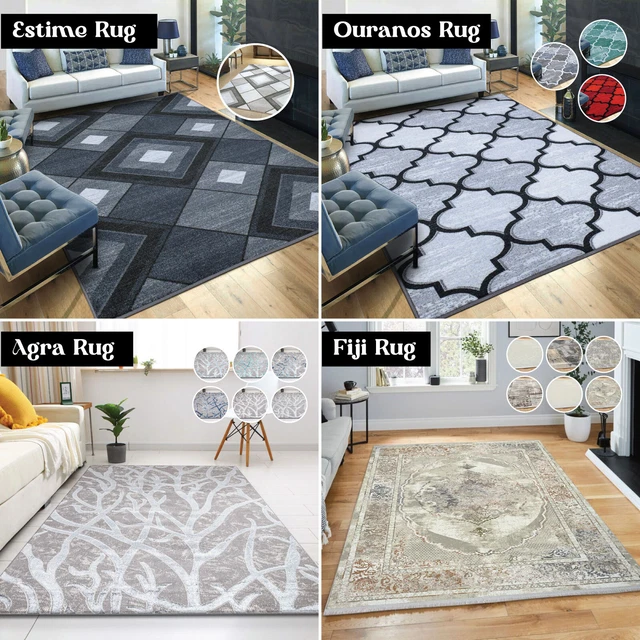 New Modern Small Large Area Rugs Living Room Hall Carpet Rug Runner Floor Mats
