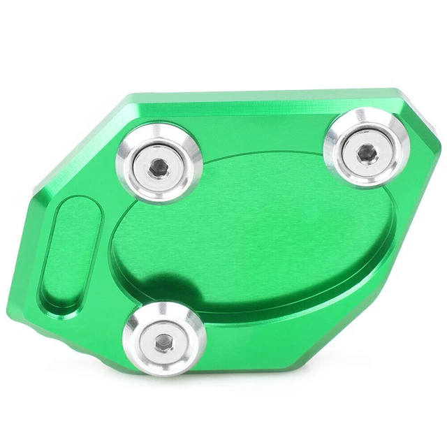 Supporto piastra supporto laterale per Kawasaki Z250 ZX250 EX300 Ninja250 13-15 verde