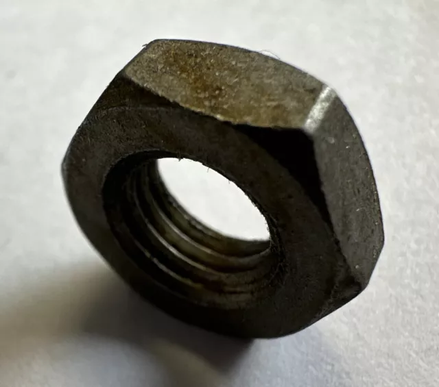 2 NUTS 1/2 BSF Halbmutter 16TPI Stahl selbstfarbig unbeschichtet BRITISCHER STANDARD FEIN