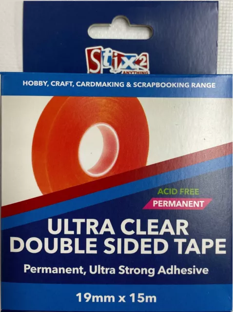 Double Sided Adhesive Foam Strips Permanent Sticky Foam Tape Craft Shaker  Strips