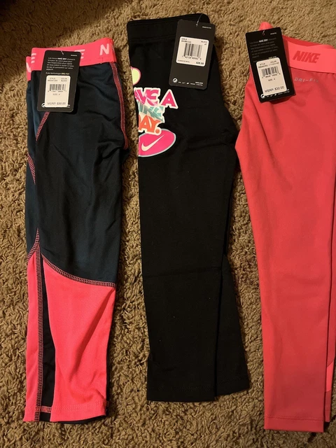 Nike girls leggings Size 4T NWT