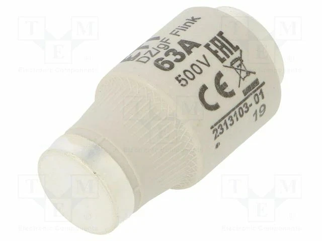 Sécurité : Schmelz 500VAC 63A Rapidement 500VDC Céramique Diii D 002313103