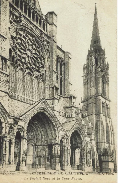 CPA-Carte postale -FRANCE -CHARTRES - Sa Cathédrale (iv 753)