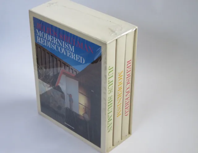 Julius Shulman - Modernism Rediscover (2007, Hardcover with slipcase), Inscribed