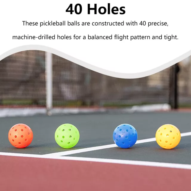 Tennis Hollow Out Tournament Play Hole Sports Outdoor Pickleball Ball